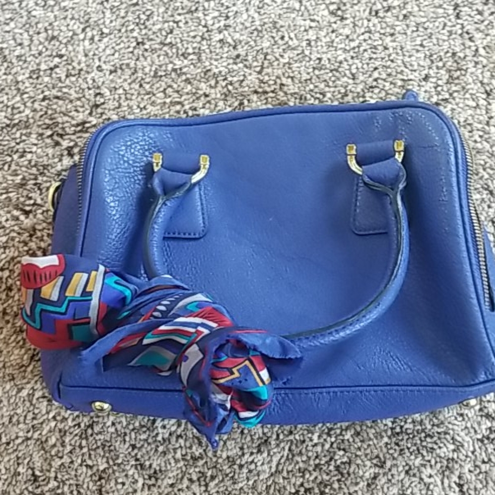 Royal Blue Satchel